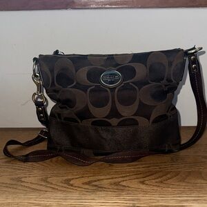 Coach Dark Brown Crossbody Bag